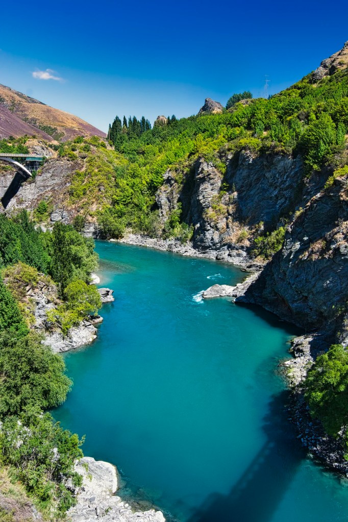 Glacial Green Kawarau River Gorge, NZ