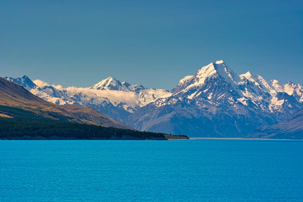 Mt Cook, Lake Pukaki, New Zealand