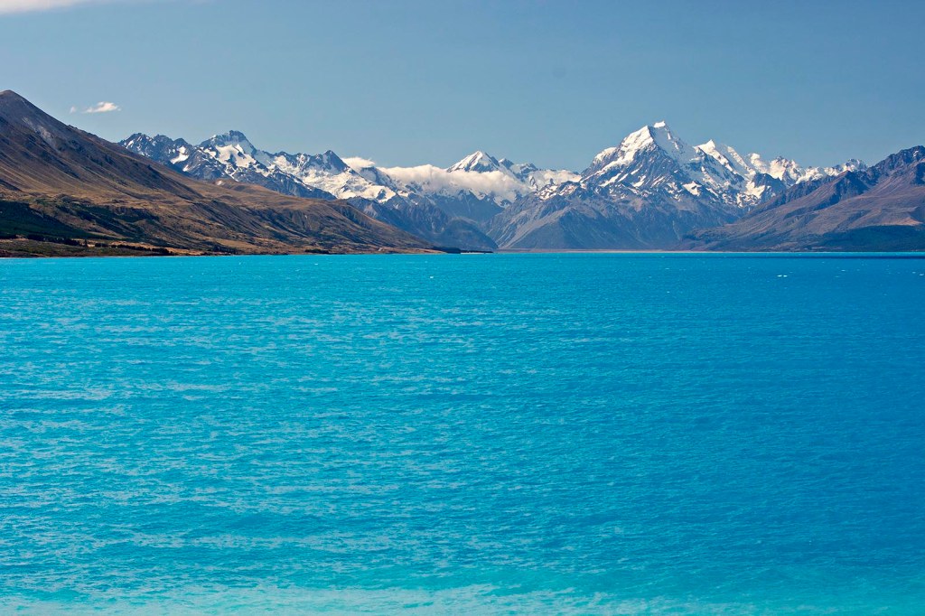 Mt Cook from Lake Pukaki