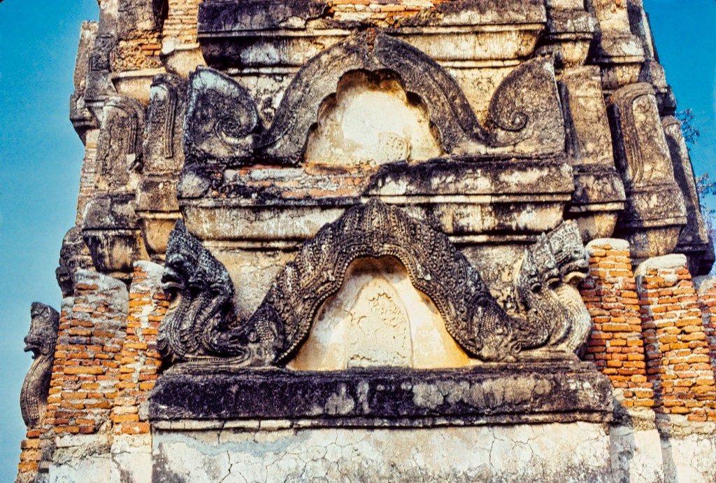 Naga & Makara Motif, Wat Sri Sawai, Sukhothai