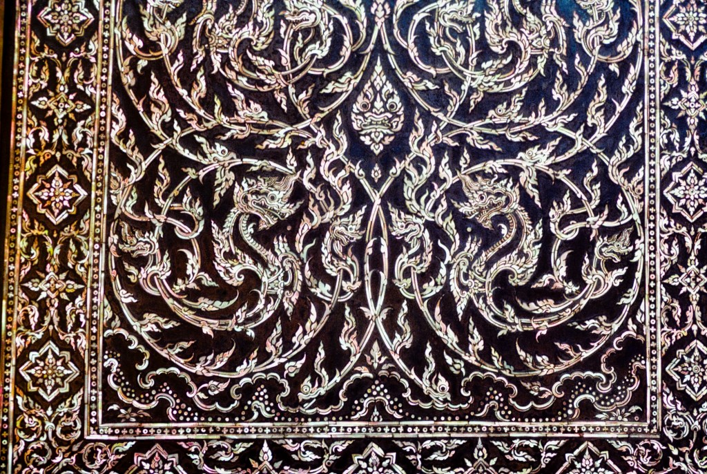 Inlaid Mother of Pearl Door, Ubusot, Wat Phra Kaew