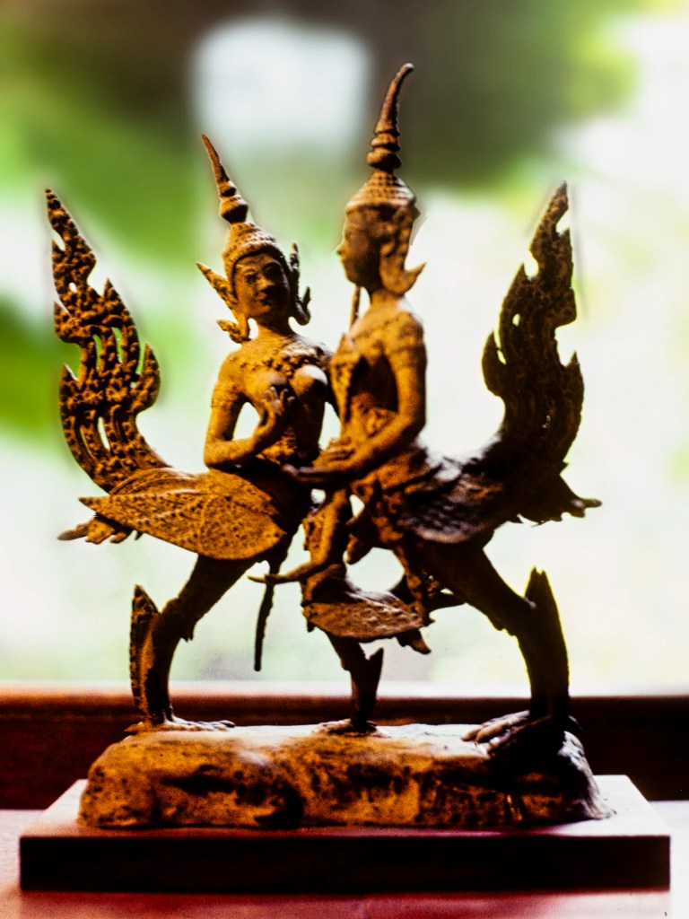 Apsara Statues, Jim Thompson House, Bangkok, TH