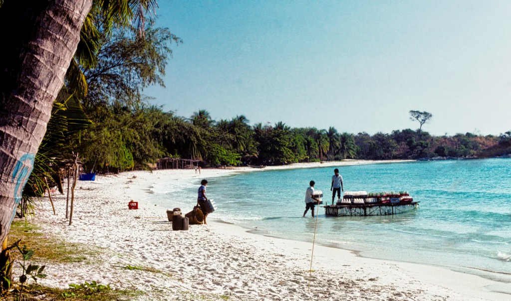 Water Delivery, Ko Samet, Thailand