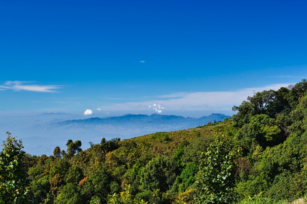 Doi Inthanon Pagoda Viewpoint, Chiang Ma Prov., Thailand