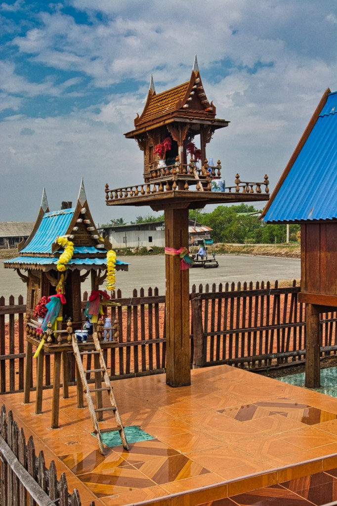 Spirit Houses, Laem Phak Bia, Thailand