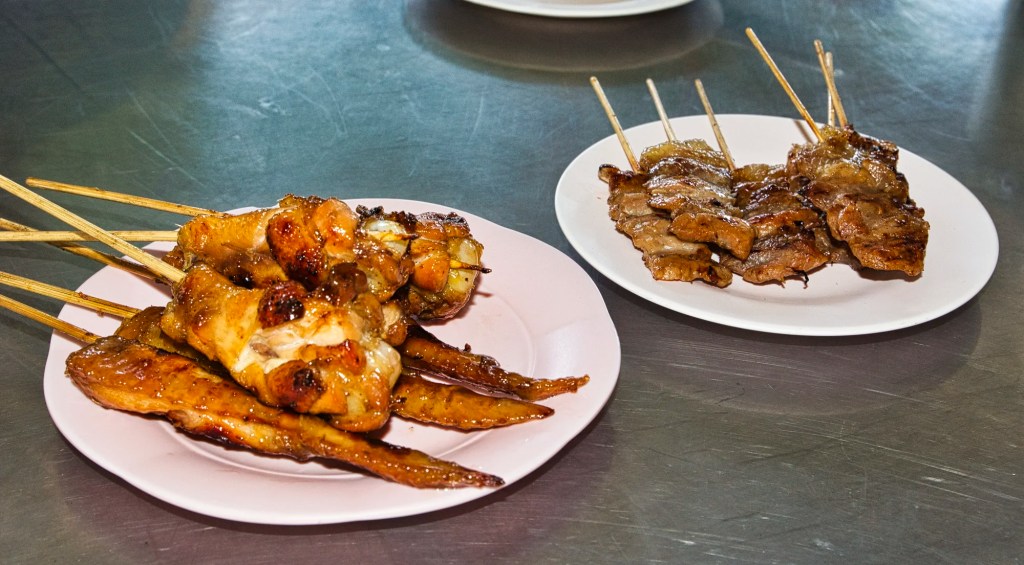 Our meal at Mai Phayung Kitchen, Phetchaburi, Thailand