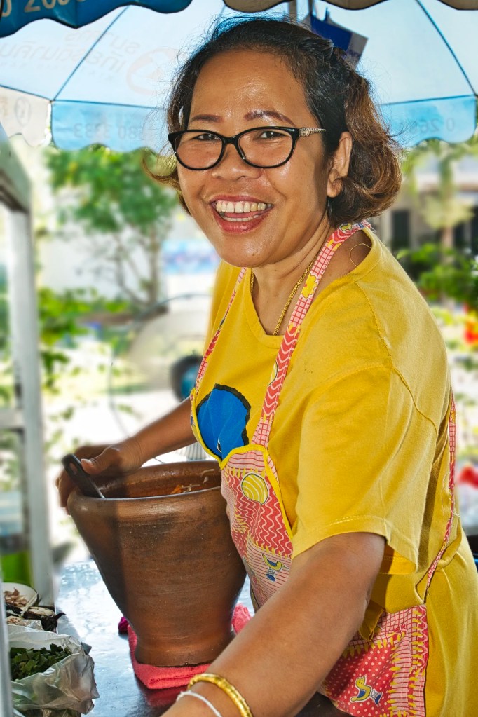 Chef at Mai Phayung Kitchen, Phetchaburi, Thailand