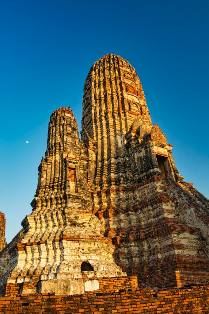 Two Prangs, Wat Chaiwatthanaram, Ayutthaya