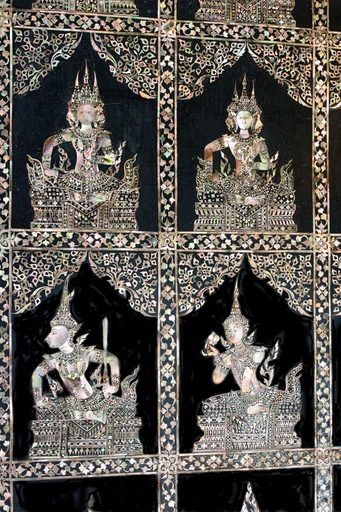 Mother of Pearl Lakshanas, Reclining Buddha Feet, Wat Pho, Bangkok