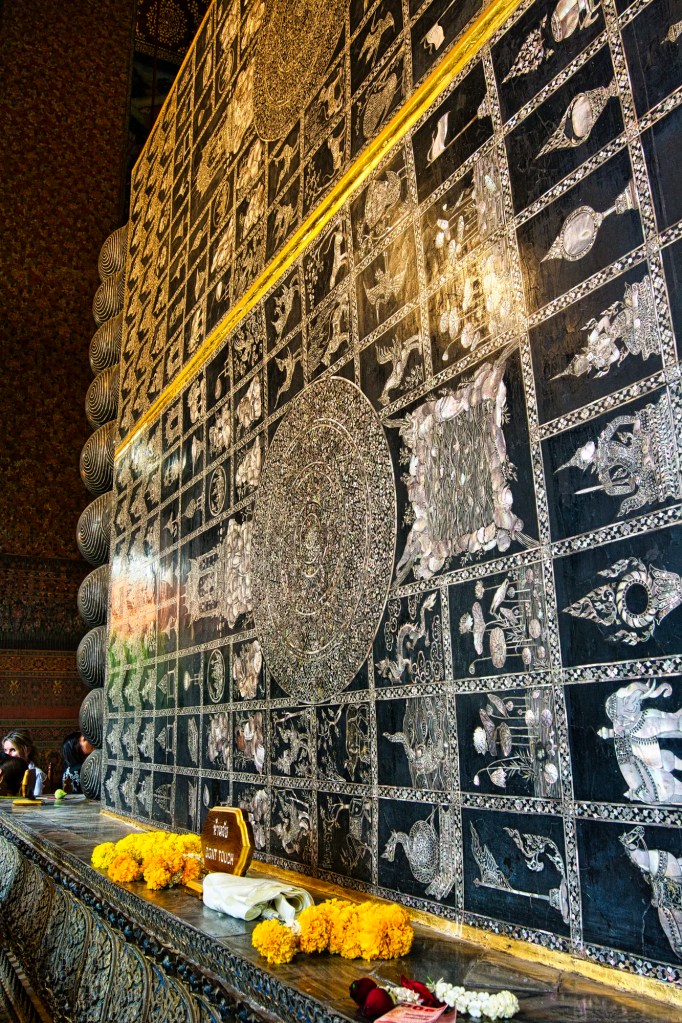 Reclining Buddha Statue Feet, Wat Pho, Bangkok