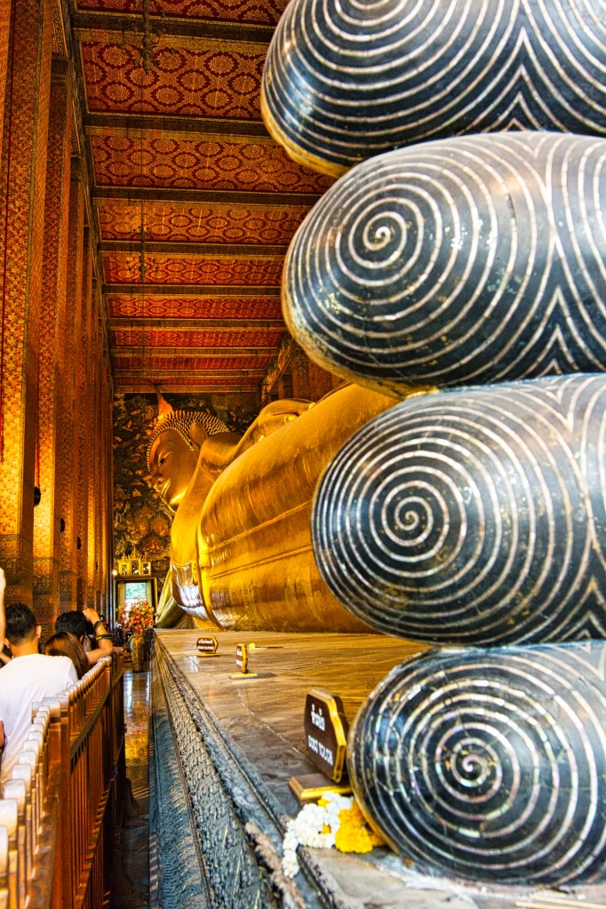 Reclining Buddha Statue View, Wat Pho, Bangkok