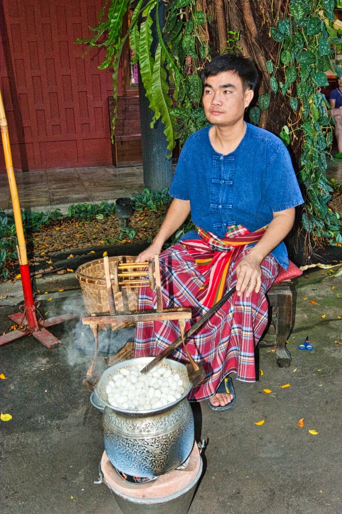Silk in Warm Water, Jim Thompson House, Bangkok, TH