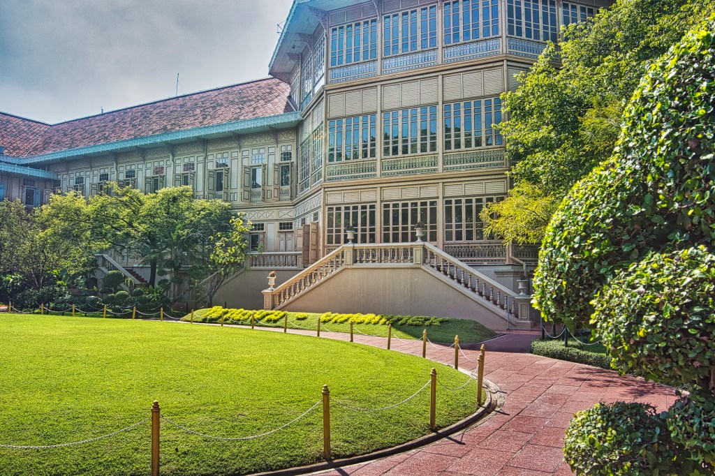 Vimanmek Palace Overview, Bangkok, TH