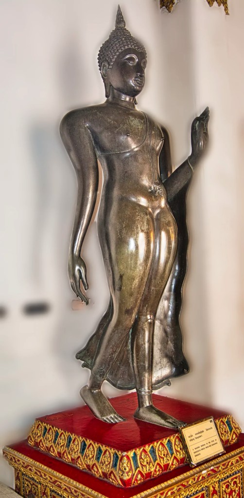 Standing Buddha, Wat Benchamabophit, Bangkok, TH