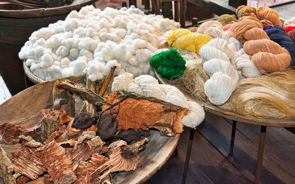 Lanna Clothing Dyes, Suan Pakkad Palace, Bangkok, TH