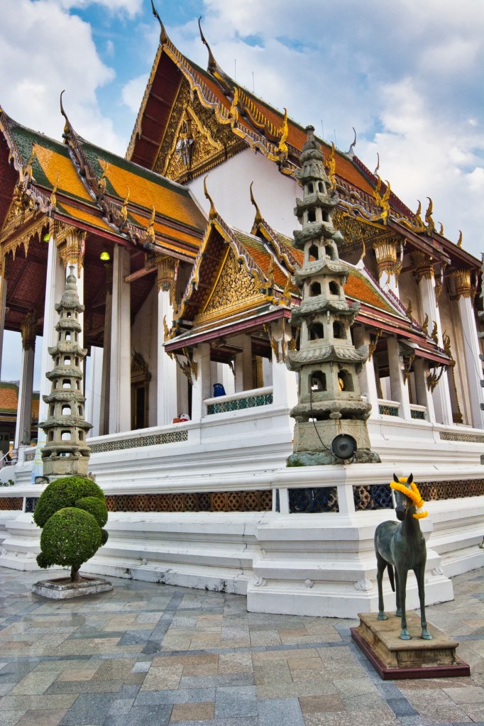 Front Entrance Right Side, Wat Suthat, Bangkok, TH