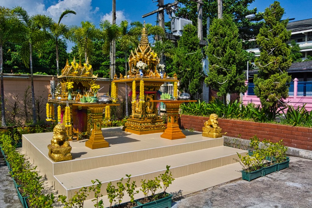 Two Spirit Houses, Chiang Mai