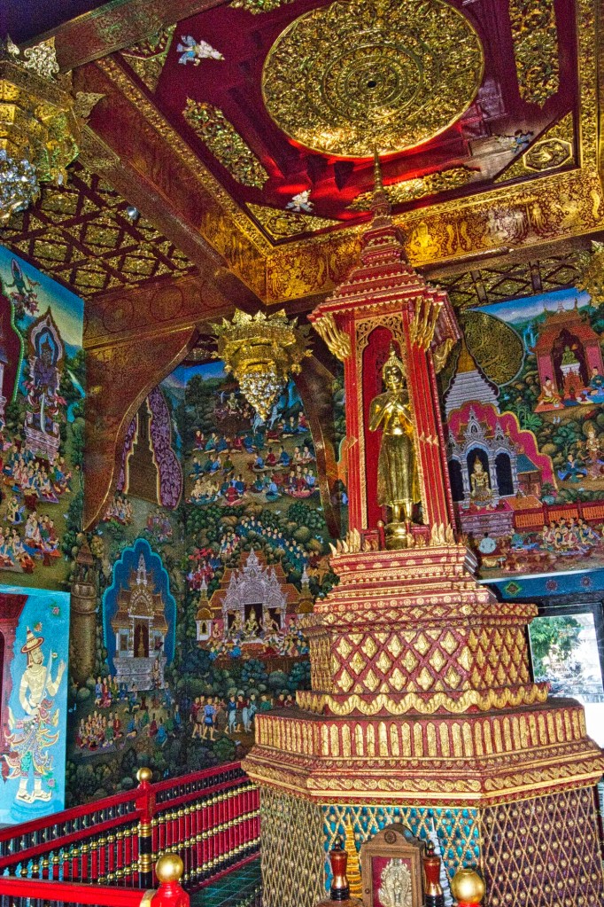 Sao Inthakin Hall Wall Murals & City Pillar, Chiang Mai