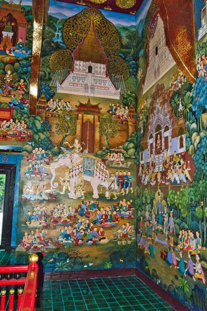 Sao Inthakin Hall Wall Murals, Chiang Mai