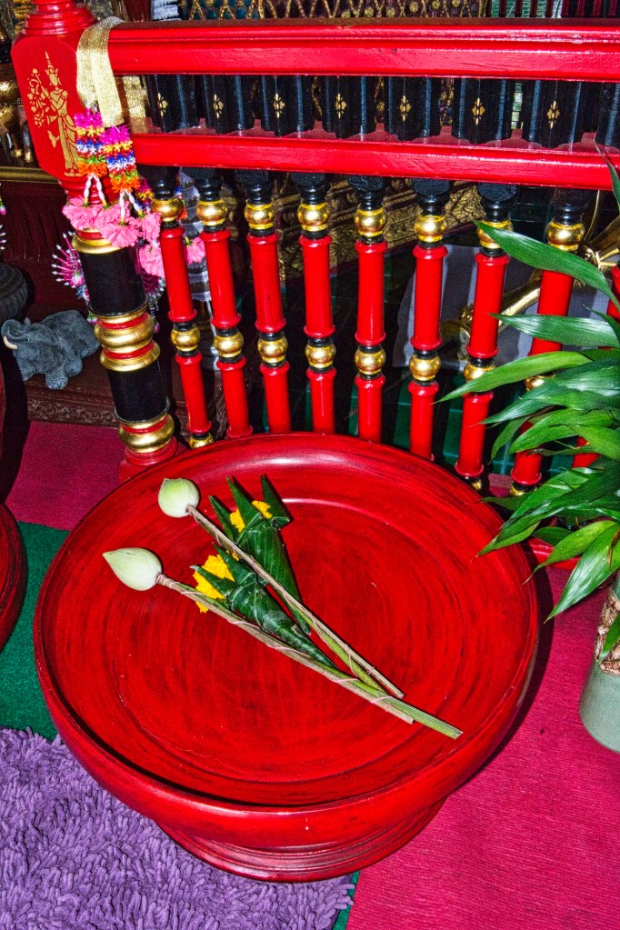 Sao Inthakin Hall Indian Lotus Tray, Chiang Mai