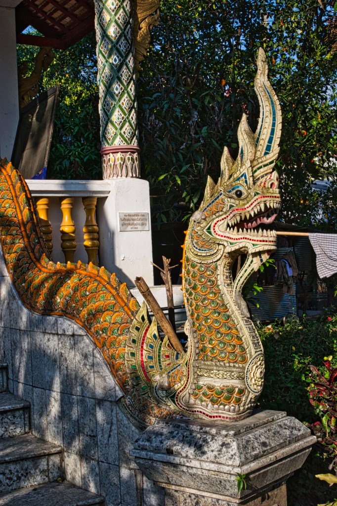 Naga, Wat Chedi Luang, Chiang Mai