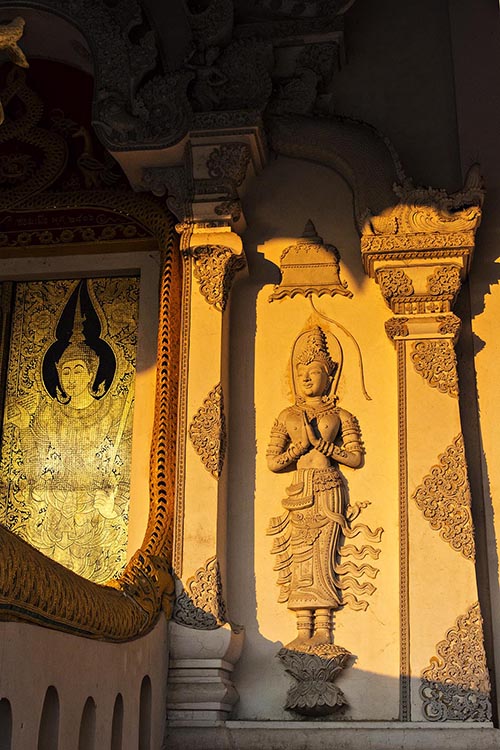 Morning Apsara Sculpture Morning Apsara Sculpture