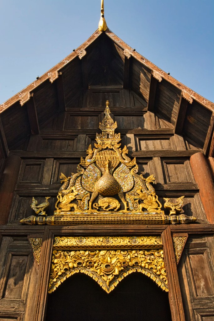 Wat Phantao Phoenix Facade, Chiang Mai