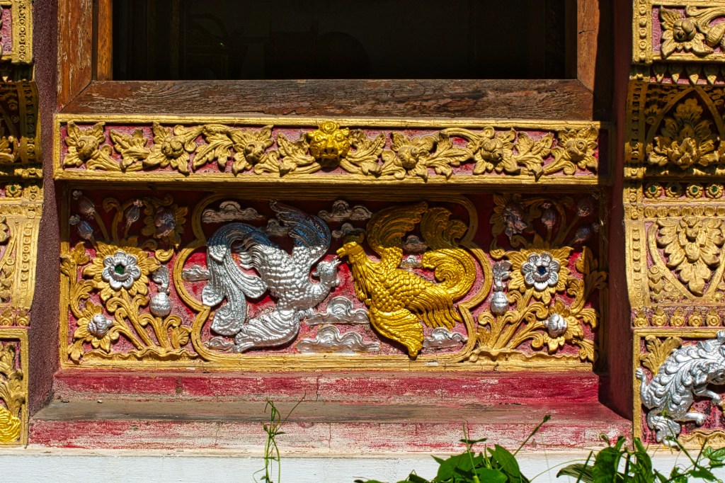Wat Buppharam Wood Carvings, Chiang Mai