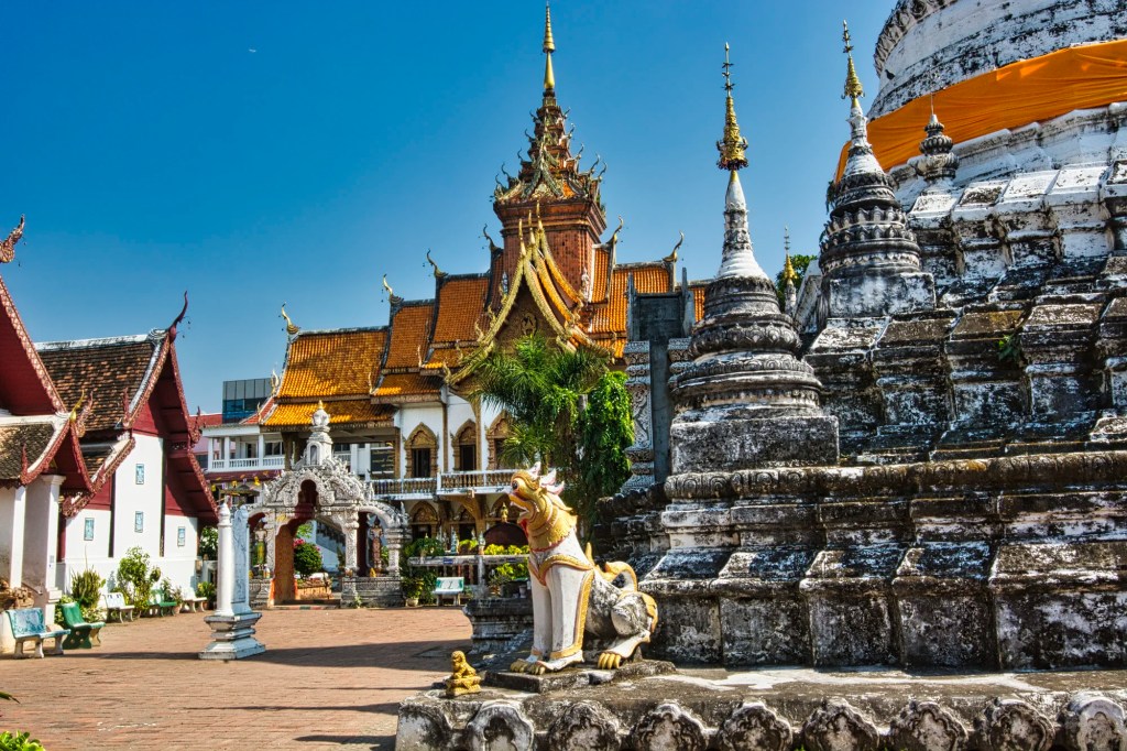 Wat Buppharam Overview, Chiang Mai
