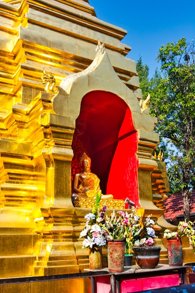 Golden chedi (2007), Wat Phan On, Chiang Mai