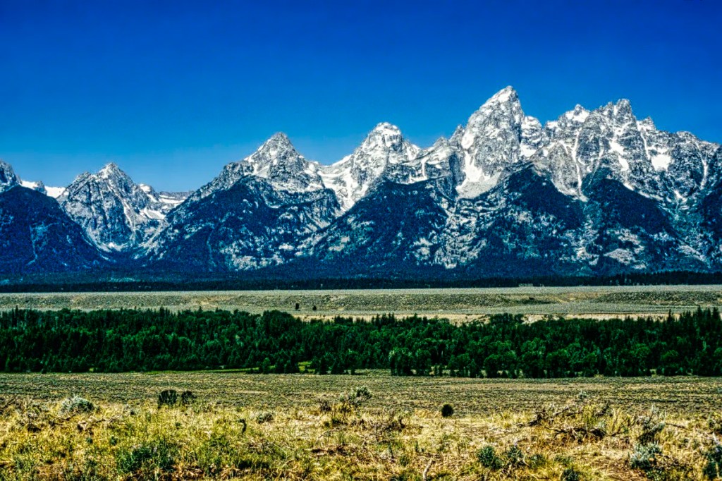 Elk Ranch Flats Turnout, Grand Teton NP, Wyoming