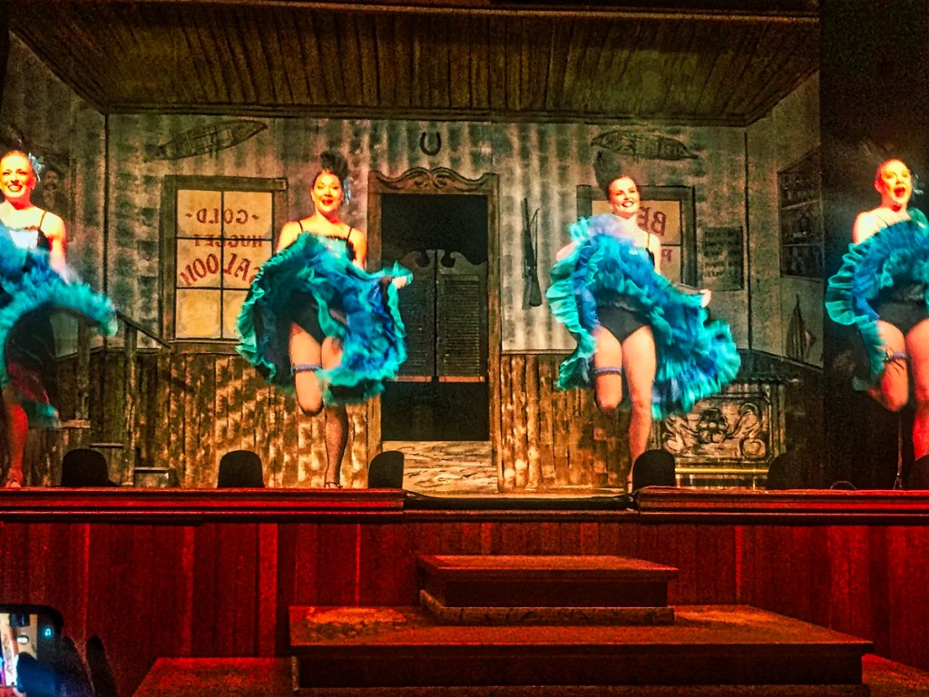 Dancers, Diamond Tooth Gertie's, Dawson City, Yukon