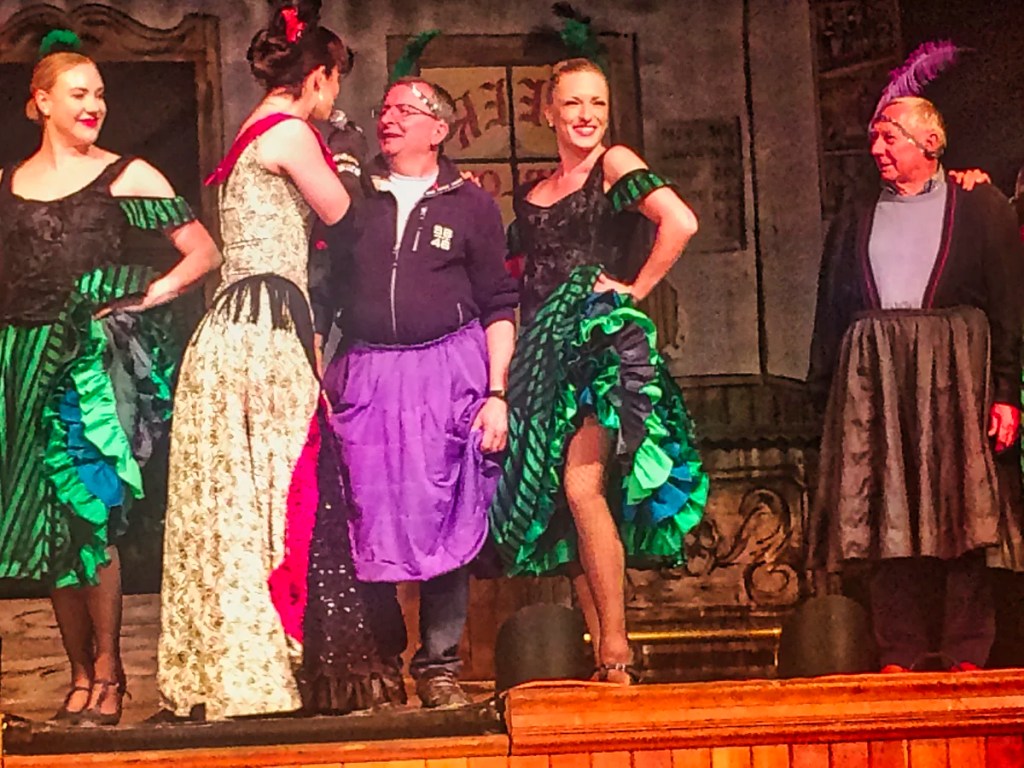 Dancers and Oldsters, Diamond Tooth Gertie's, Dawson City, Yukon